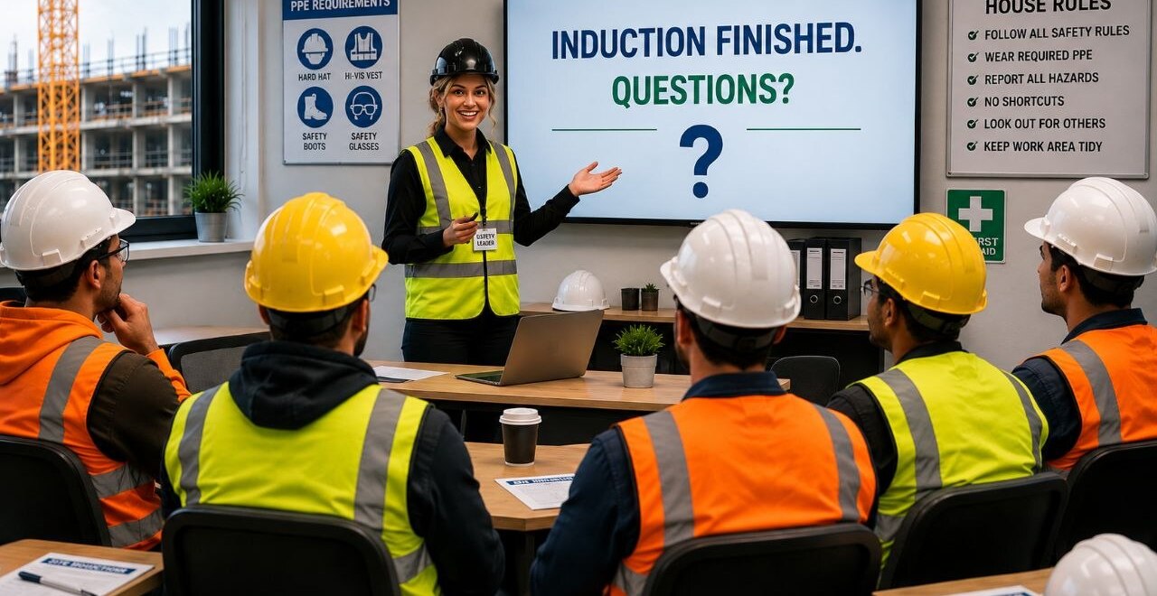 Site induction questions